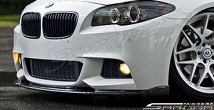 Custom BMW 5 Series  Sedan Front Lip/Splitter (2011 - 2013) - $650.00 (Part #BM-038-FA)